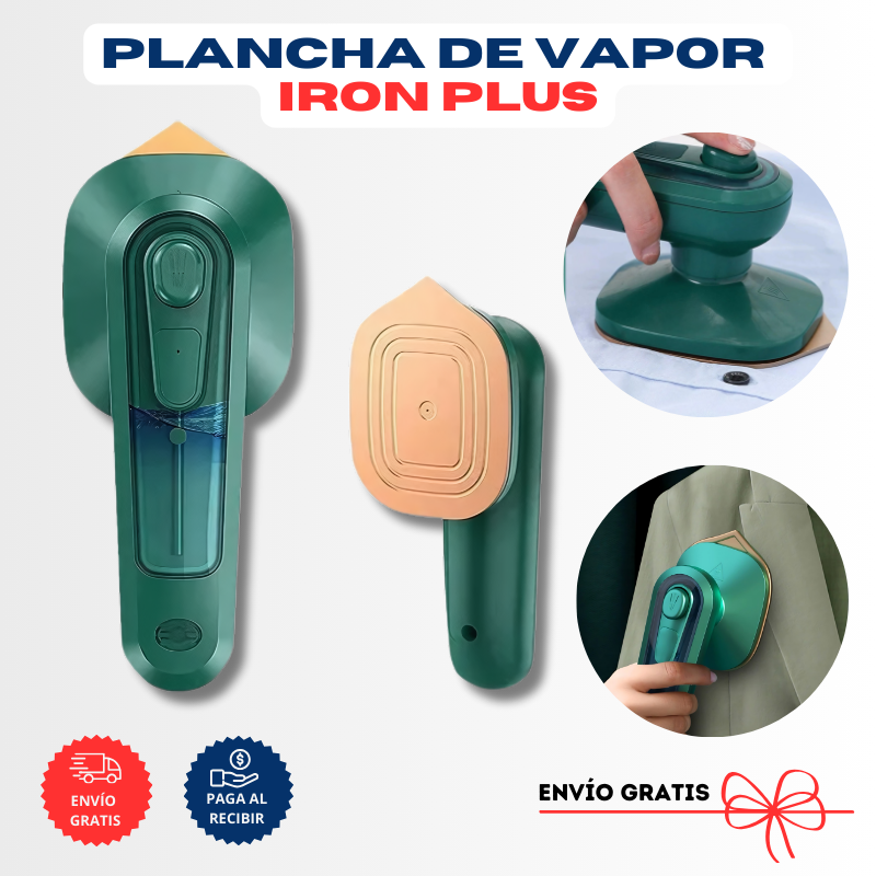 Plancha de Vapor - Iron Plus© con 40% de descuento + Envío Gratis