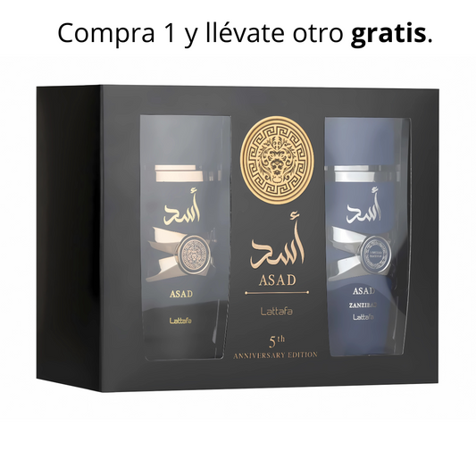 Edición Aniversario – Asad Zanzibar y Asad Twin Pack con 57% descuento